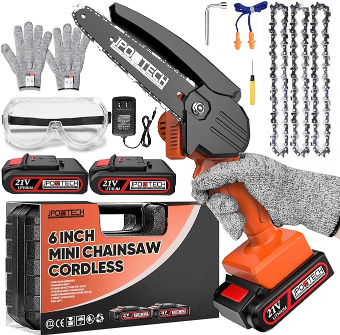 Small one-handed chainsaw